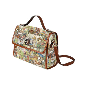 Vintage Alice - Waterproof Canvas Handbag