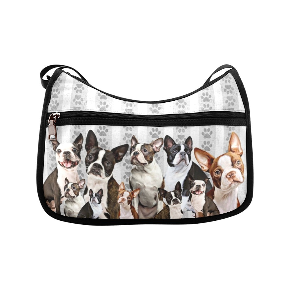 Boston Terrier - Crossbody Handbag