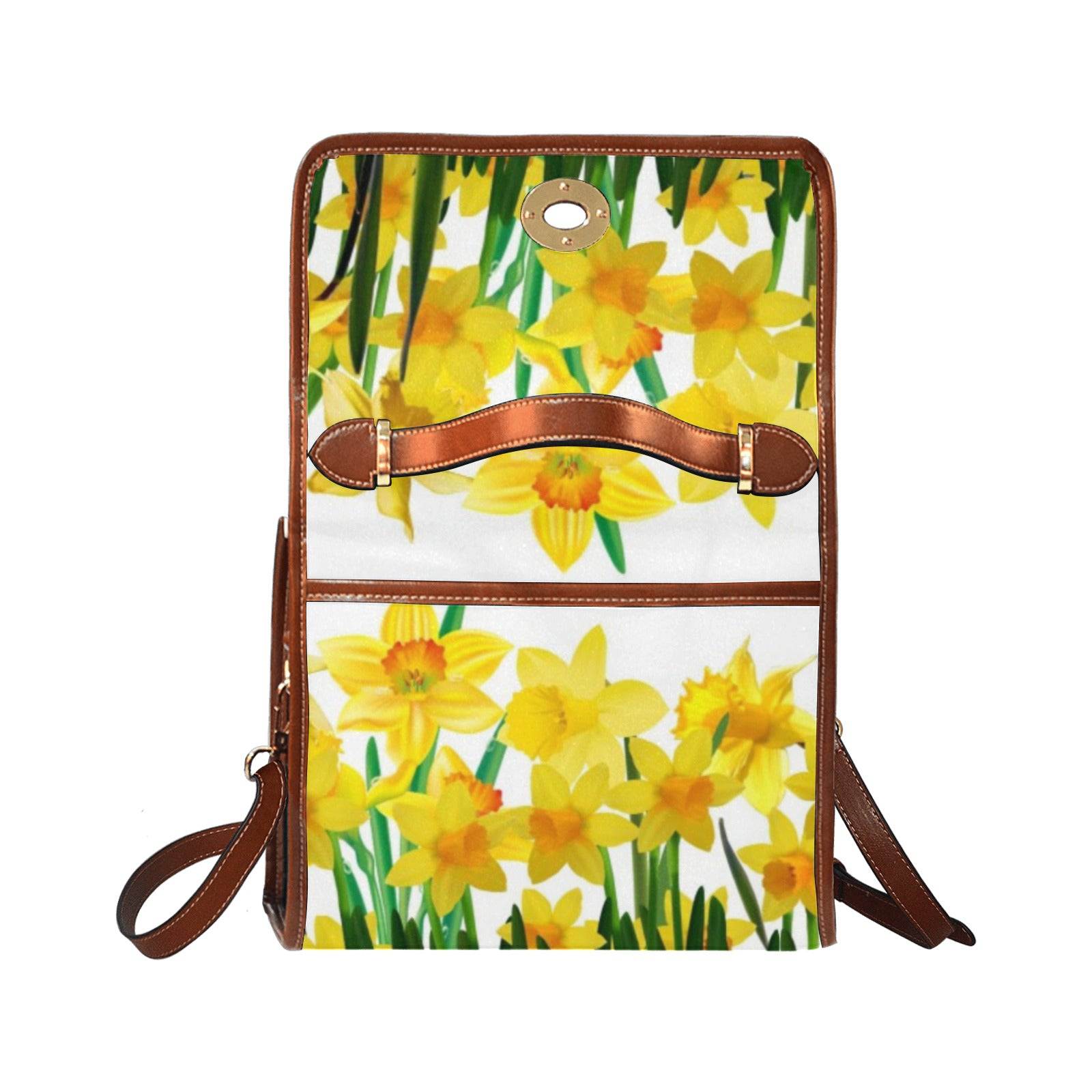 Daffodils - Waterproof Canvas Handbag