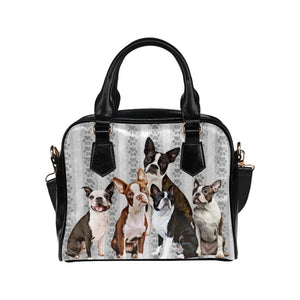 Boston Terrier - Shoulder Handbag