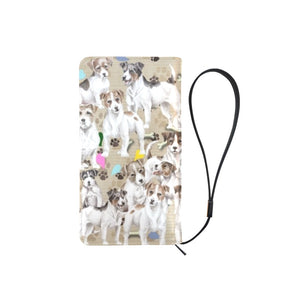 Jack Russell - Clutch Purse Large
