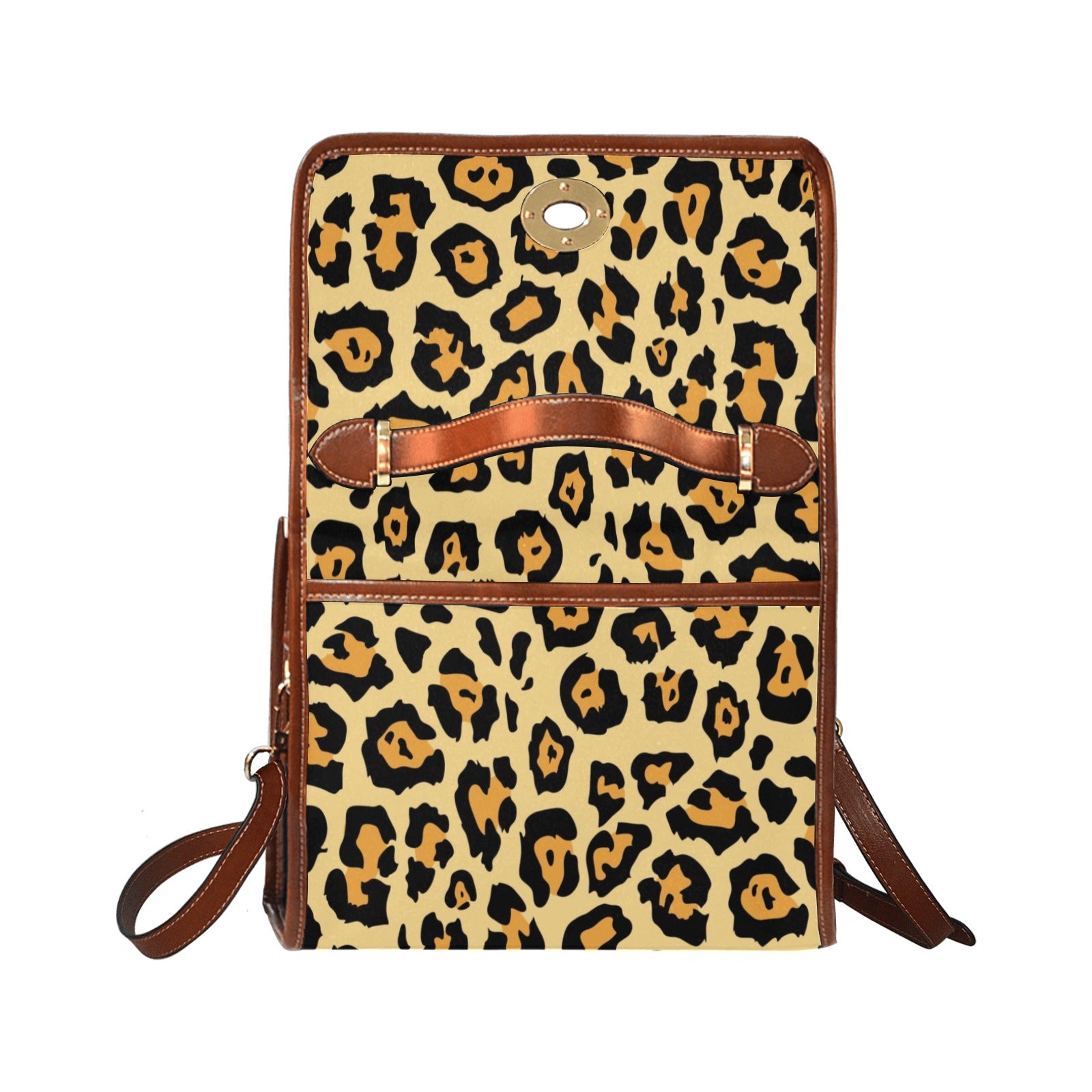 Leopard - Waterproof Canvas Handbag