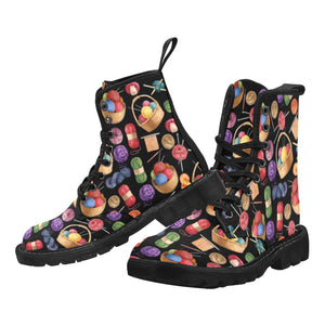 Yarn - Canvas Boots - Little Goody New Shoes Australia