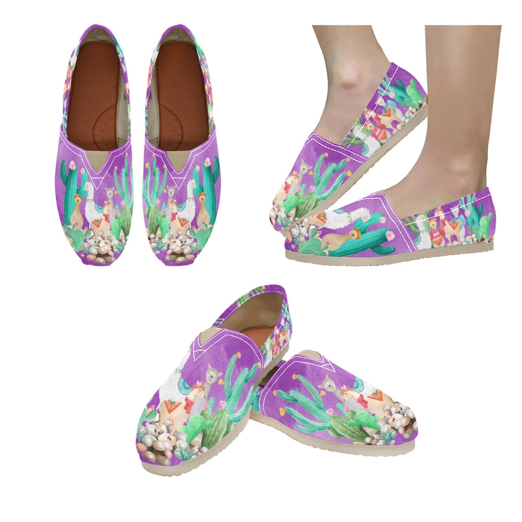 Alpaca - Casual Canvas Slip-on Shoes