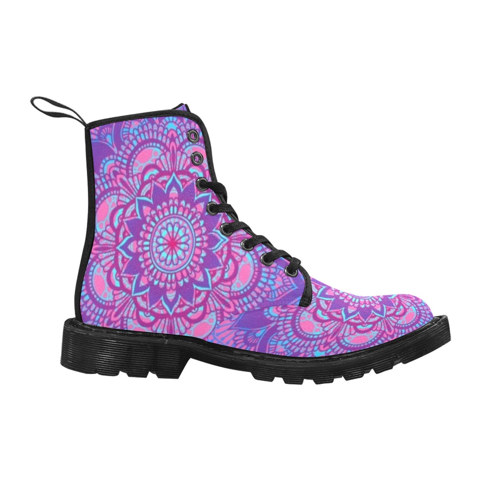 Mandala - Canvas Boots - Little Goody New Shoes Australia