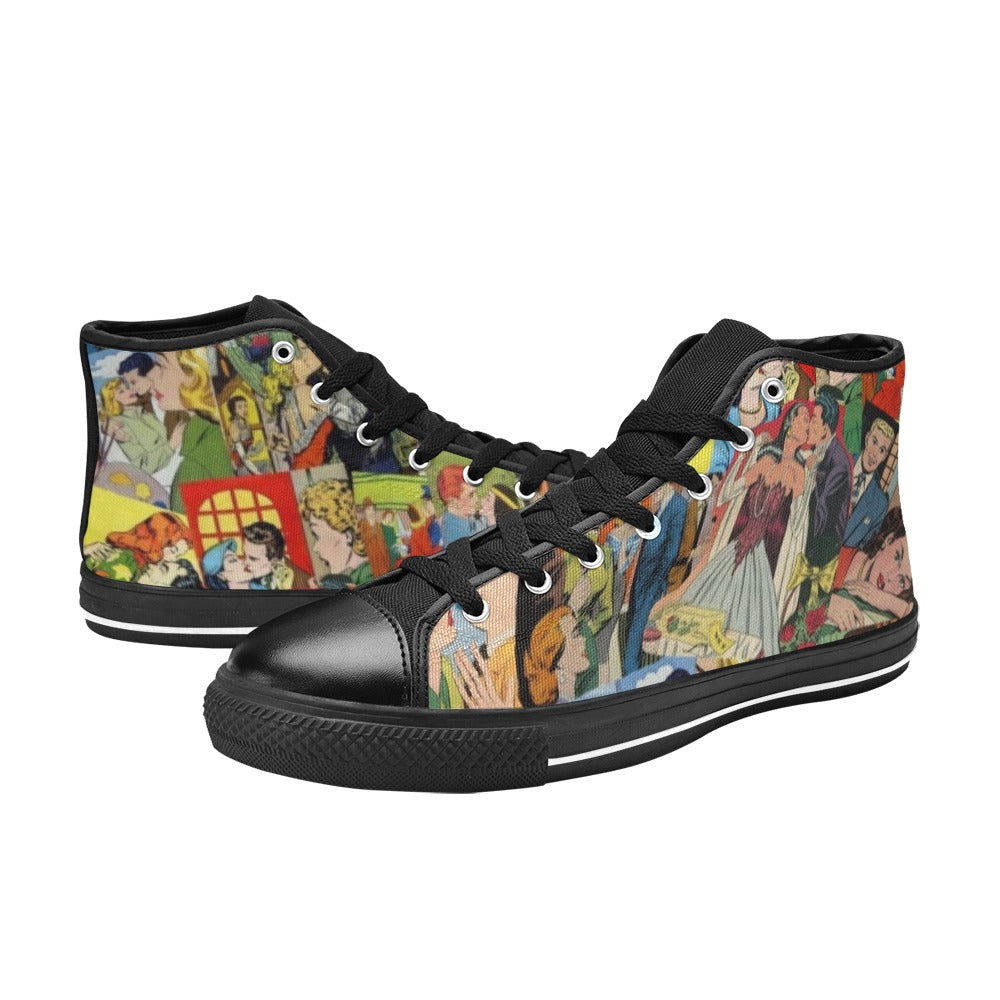 Romance Story - High Top Shoes - Little Goody New Shoes Australia