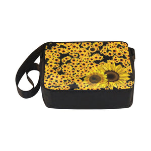 Sunflowers - One-sided Crossbody Nylon Bag - Little Goody New Shoes Australia