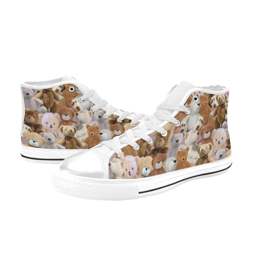 Teddy Bear - High Top Shoes - Little Goody New Shoes Australia