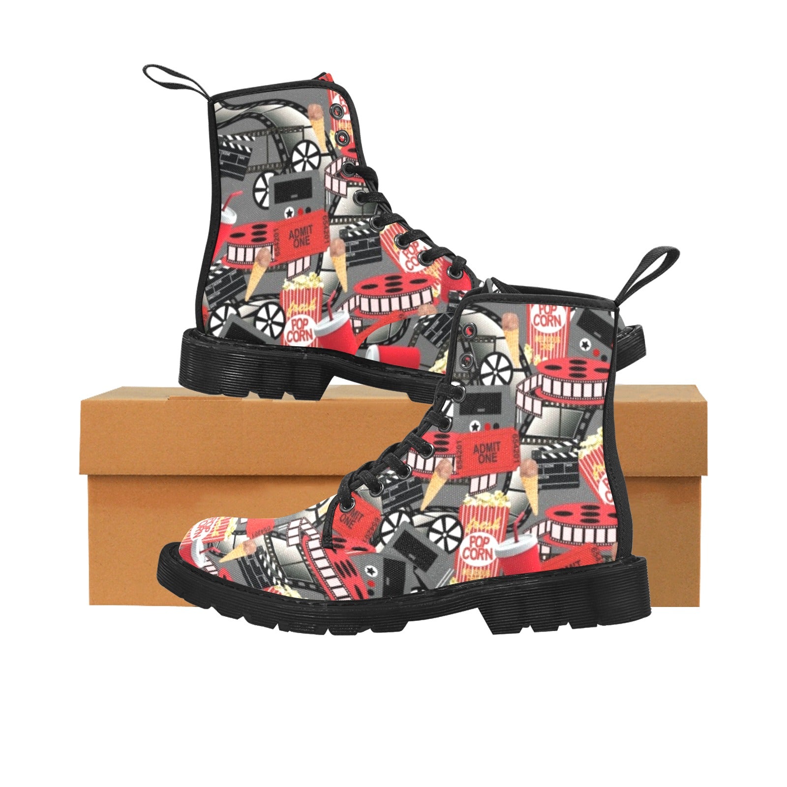 Movies - Canvas Boots