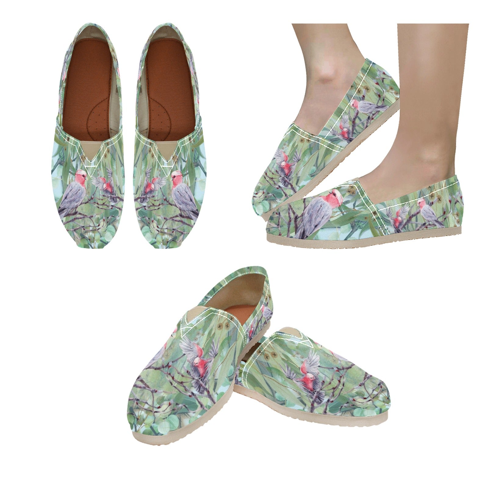 Galah - Casual Canvas Slip-on Shoes