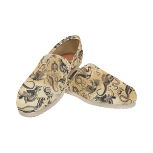 Vintage Mythology - Casual Canvas Slip-on Shoes