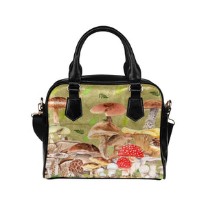 Mushrooms - Shoulder Handbag