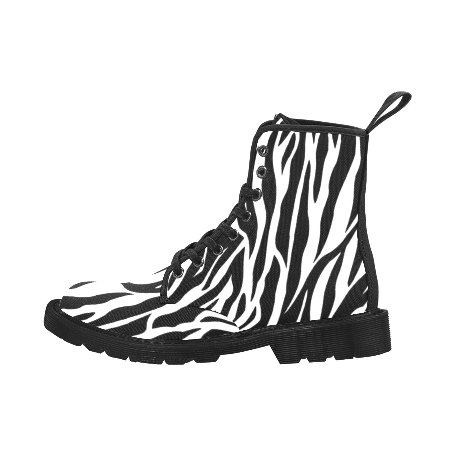 Zebra - Canvas Boots - Little Goody New Shoes Australia