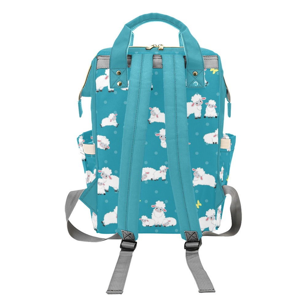 Sheep - Multi-Function Backpack Nappy Bag