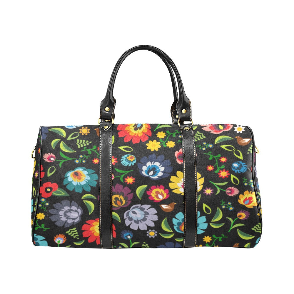 Polish Folk Flowers - Overnight Travel Bag