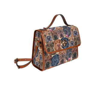 Shar Pei - Waterproof Canvas Handbag