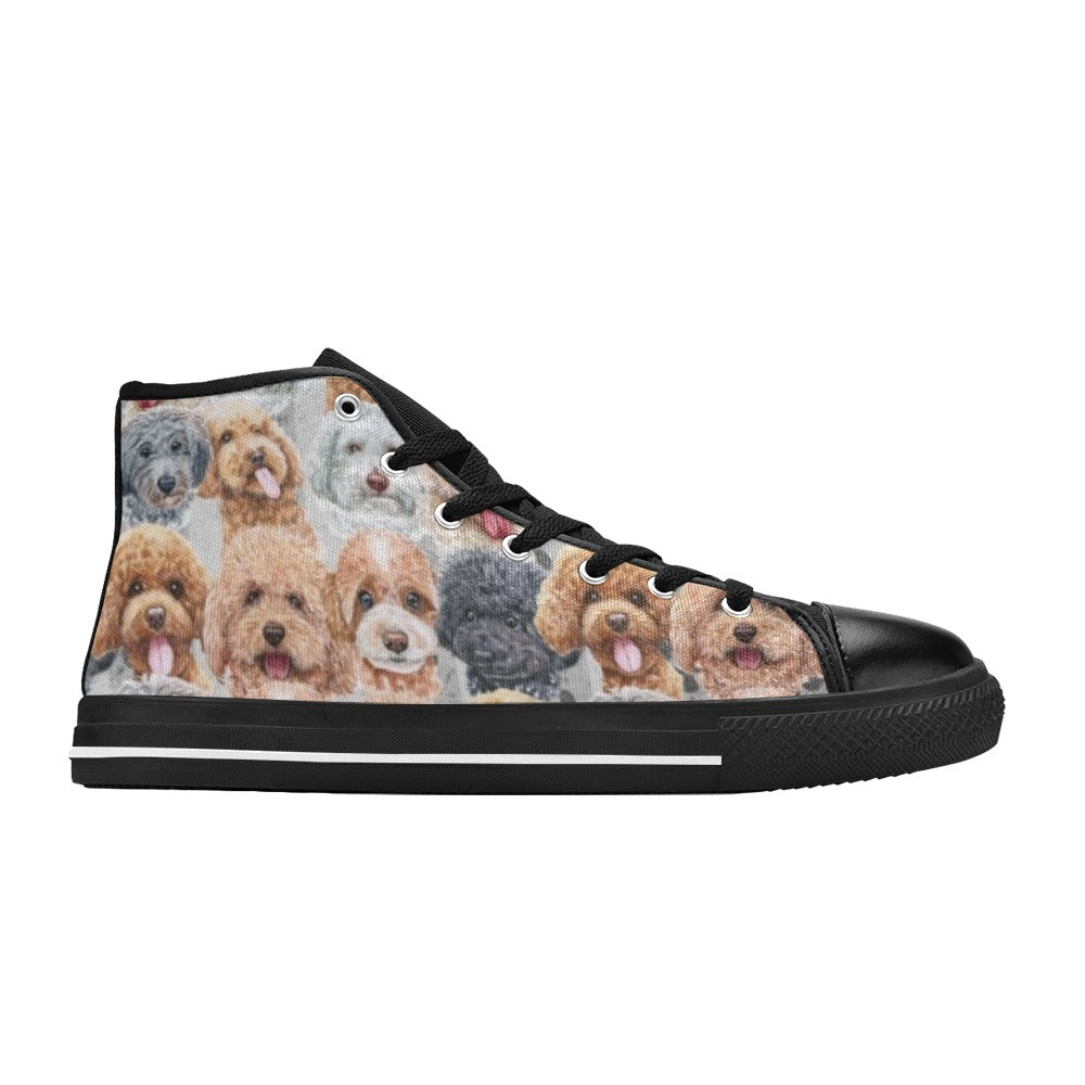 Poodle - High Top Shoes