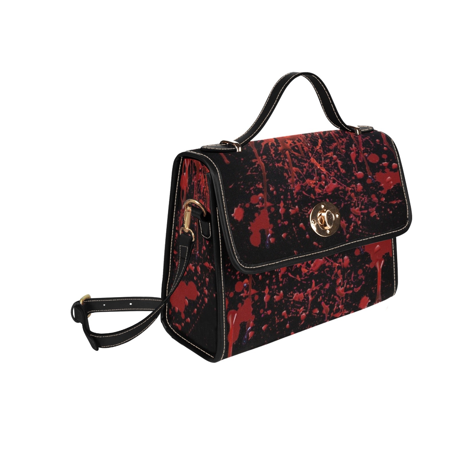 Blood - Waterproof Canvas Handbag