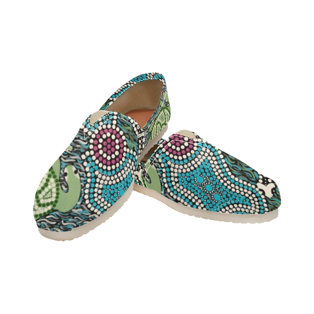 Family Travelling Together - Casual Canvas Slip-on Shoes