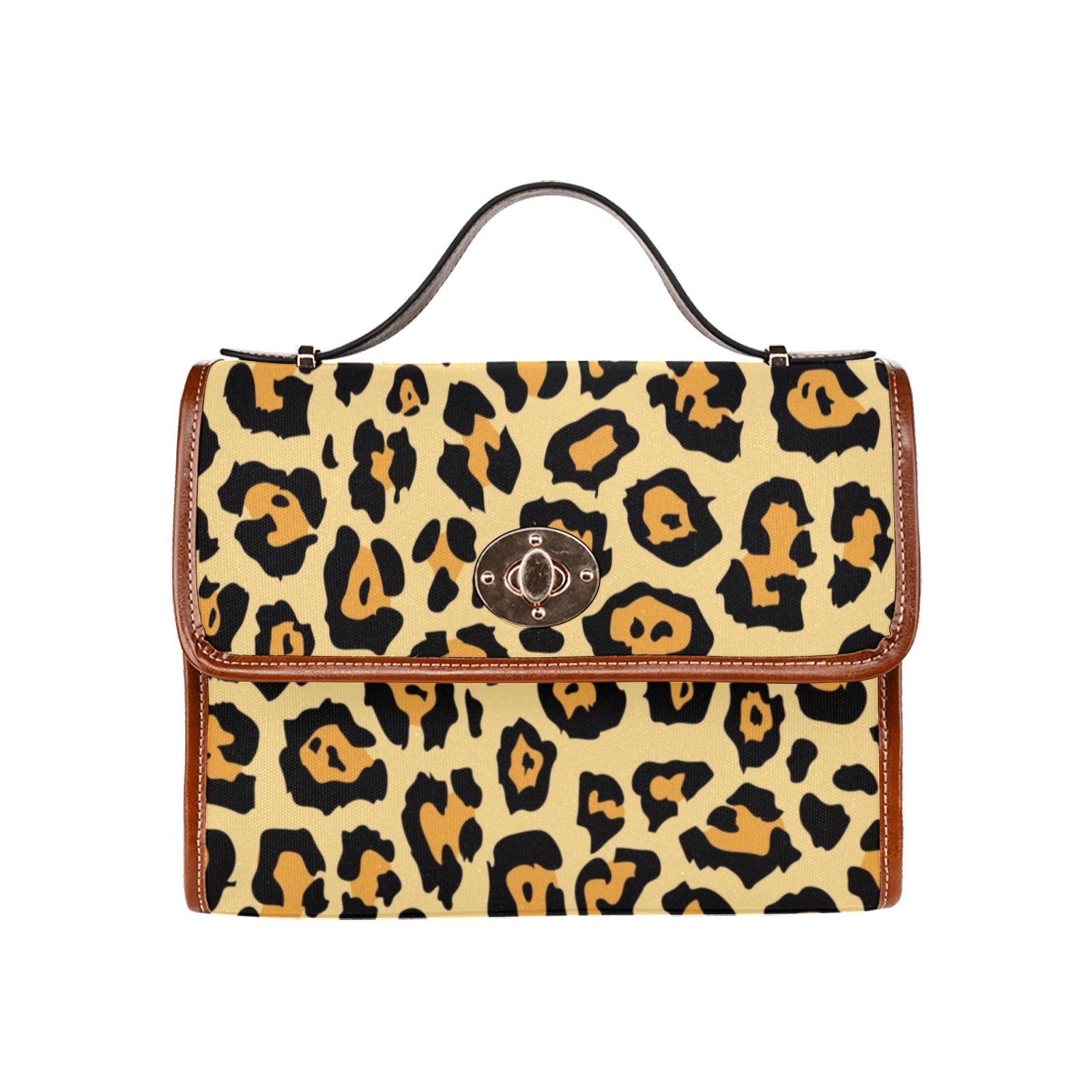 Leopard - Waterproof Canvas Handbag