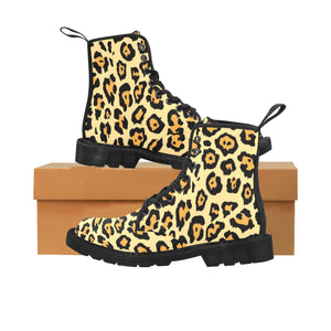 Leopard - Canvas Boots