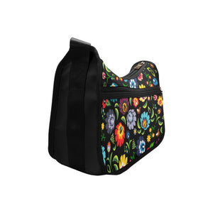 Polish Folk Flowers - Crossbody Handbag