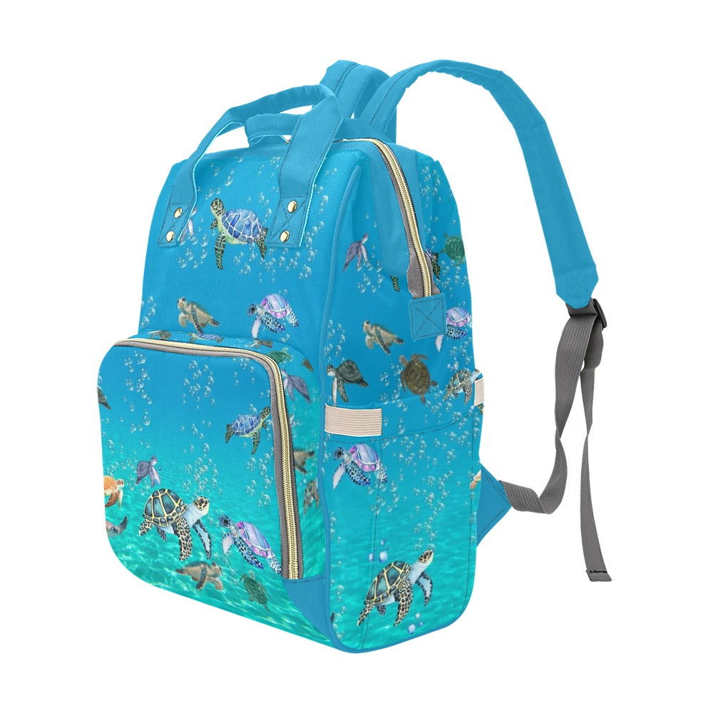 Turtle - Multi-Function Backpack Nappy Bag