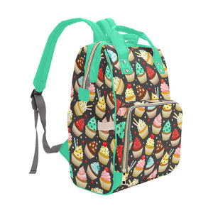 Cupcake - Multi-Function Backpack Nappy Bag