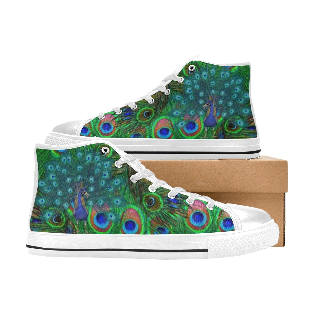 Peacock - High Top Shoes