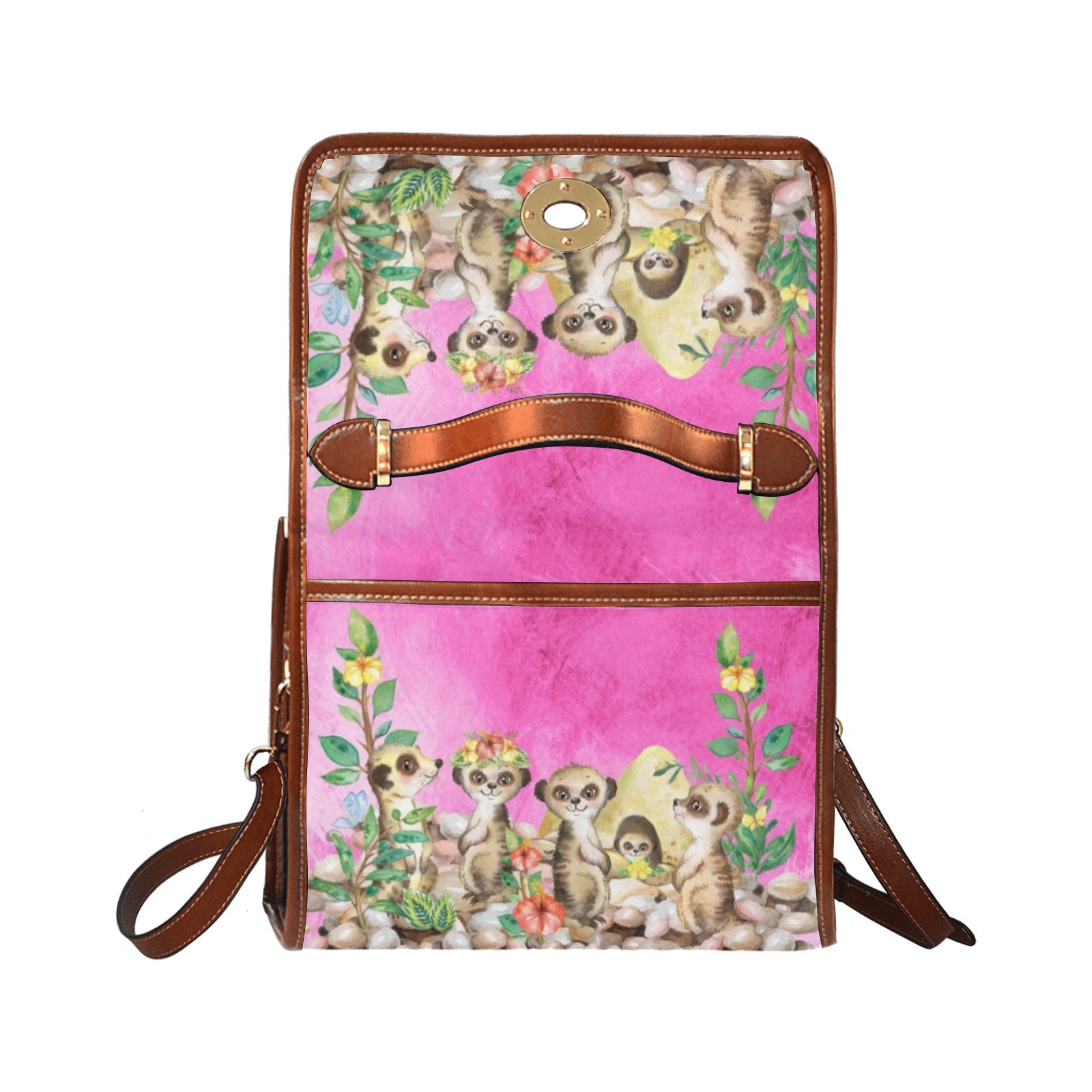 Meerkats - Waterproof Canvas Handbag