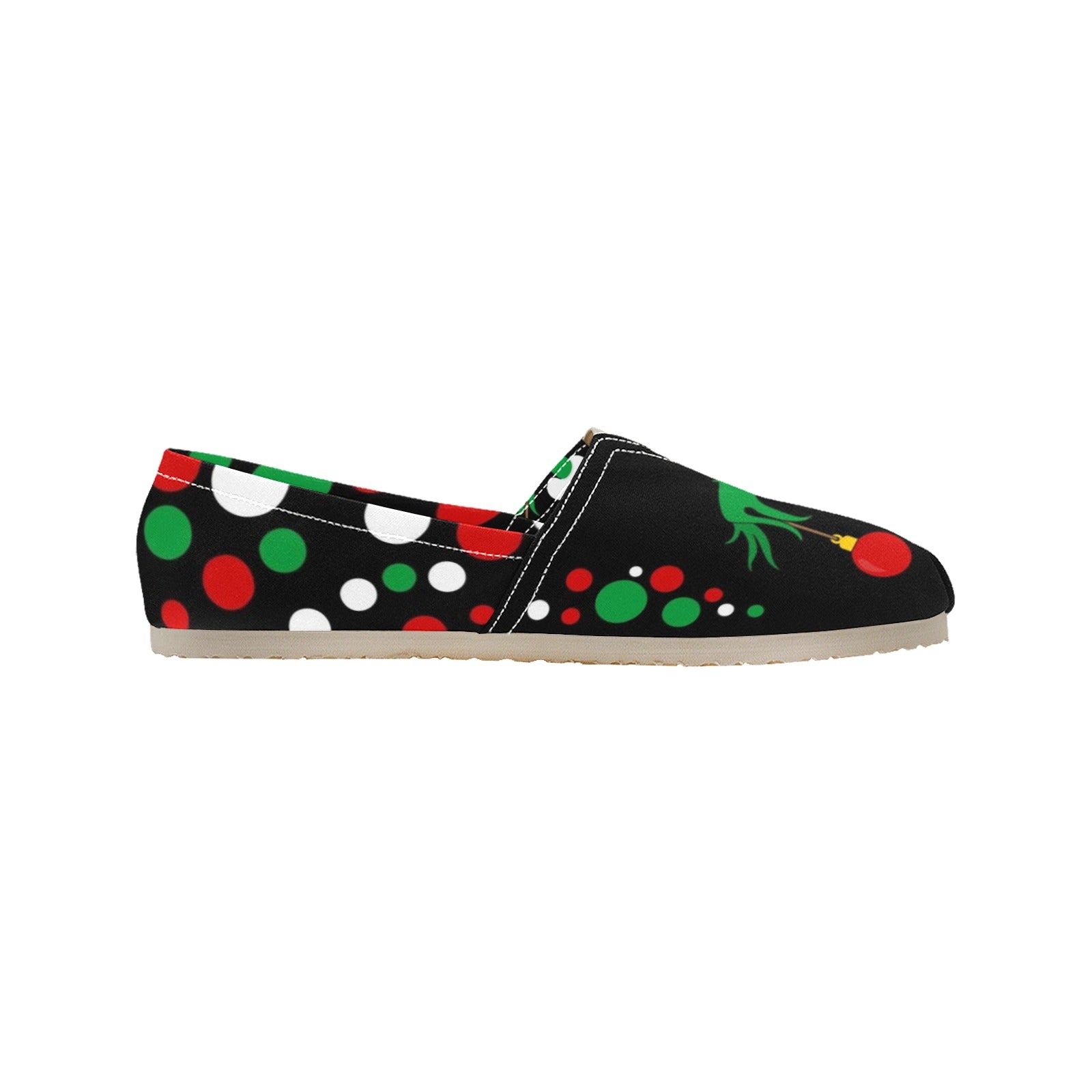 Xmas Blah - Casual Canvas Slip-on Shoes