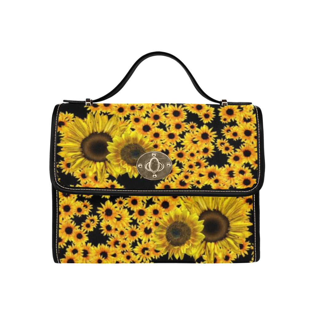 Sunflowers - Waterproof Canvas Handbag