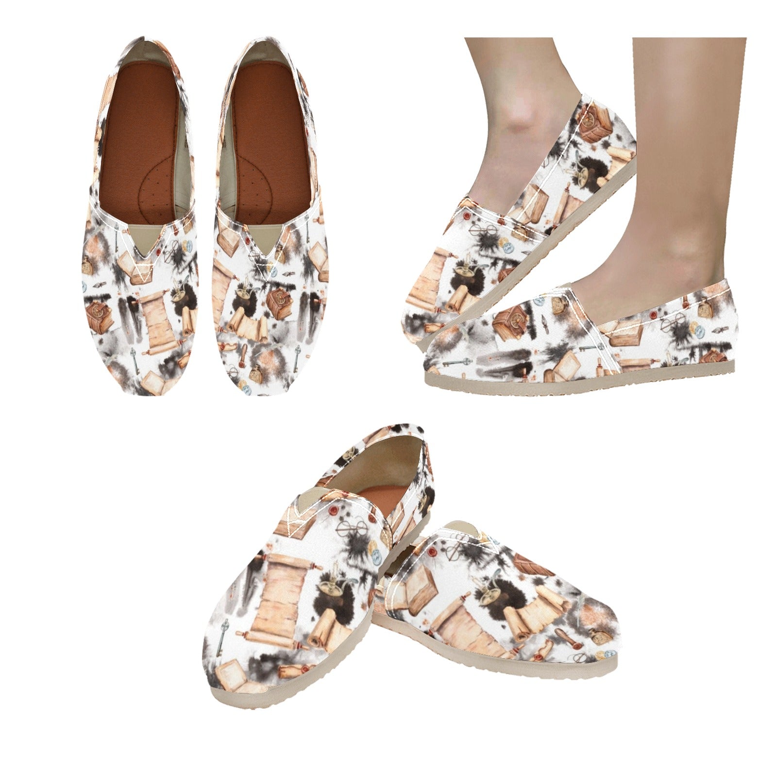 Author - Casual Canvas Slip-on Shoes