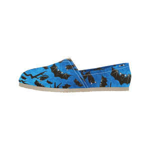 Bats - Casual Canvas Slip-on Shoes