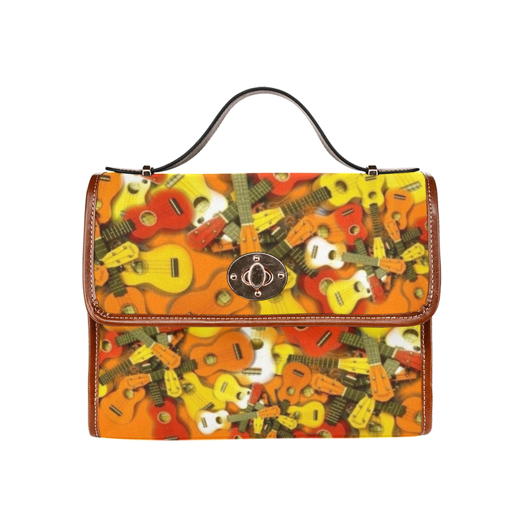 Ukulele - Waterproof Canvas Handbag