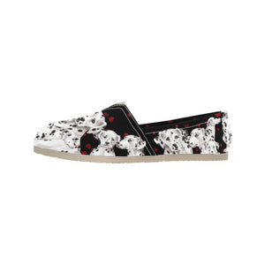 Dalmatian - Casual Canvas Slip-on Shoes