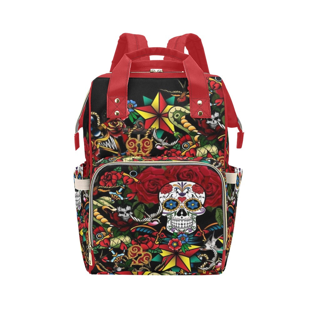 Tattoo - Multi-Function Backpack Nappy Bag