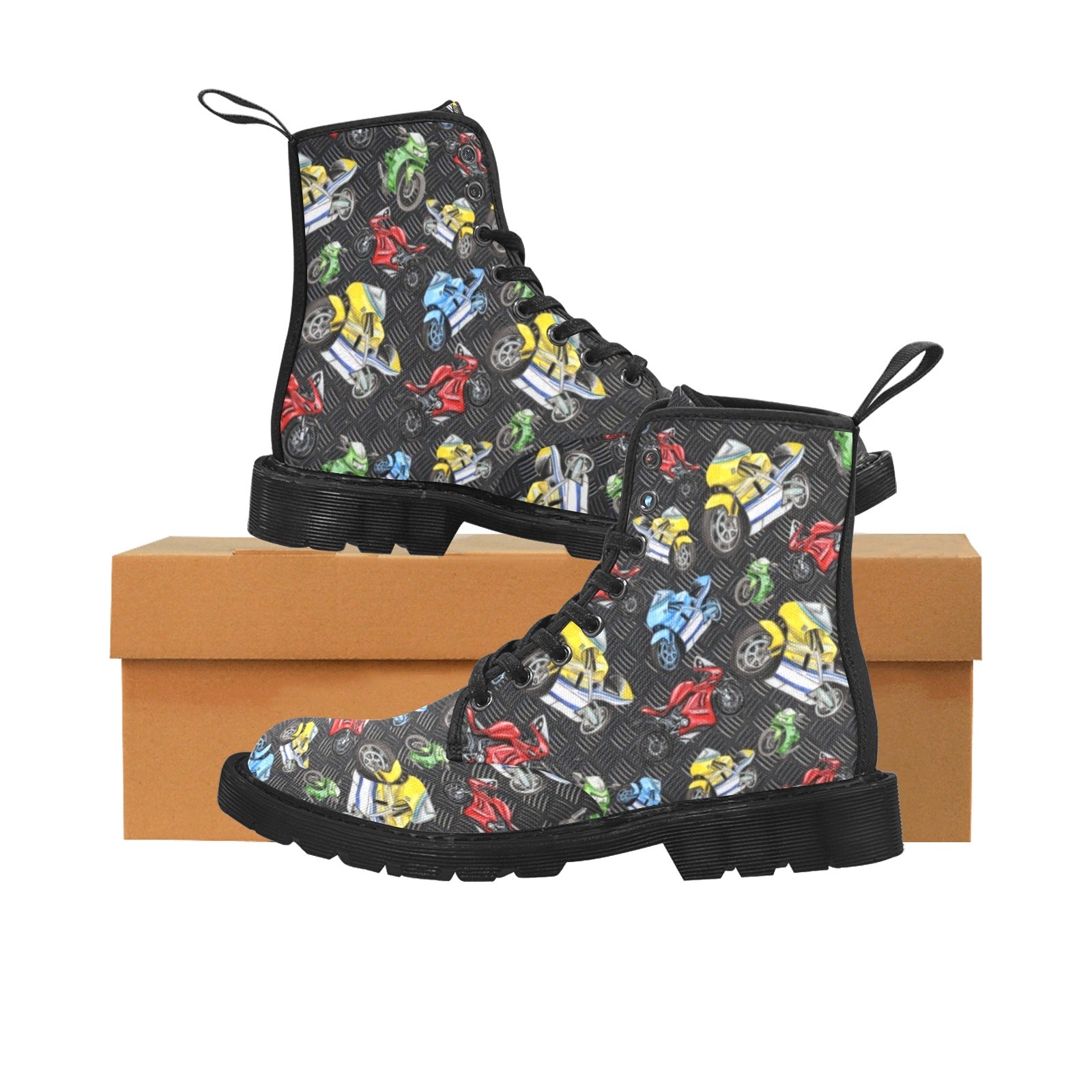 Motorcycles - Canvas Boots
