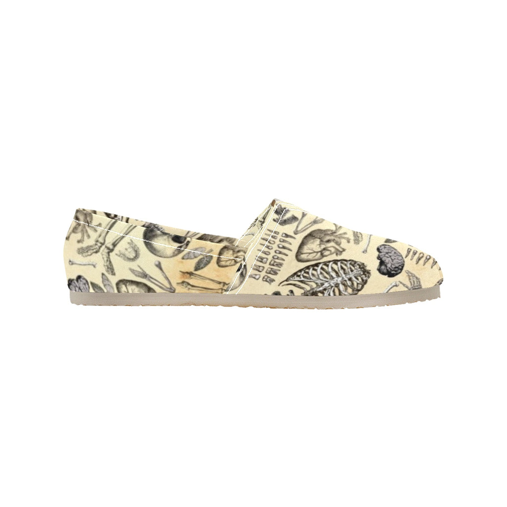 Vintage Anatomy - Casual Canvas Slip-on Shoes