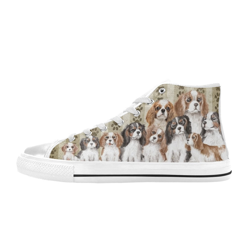 King Charles Cavalier - High Top Shoes