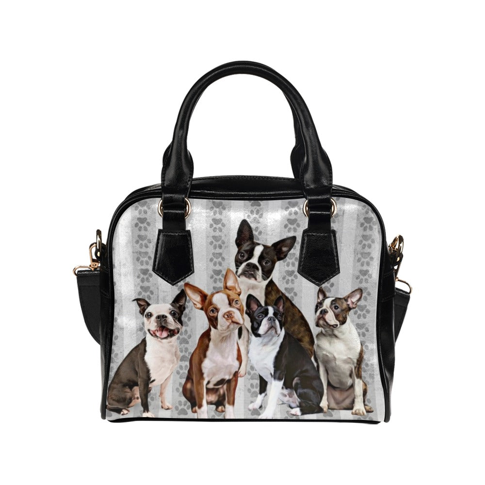 Boston Terrier - Shoulder Handbag