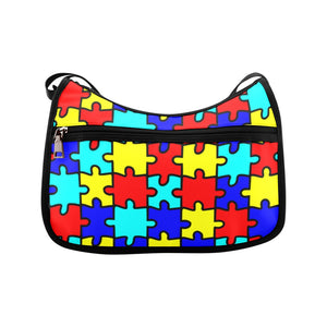 Jigsaw Puzzle - Crossbody Handbag
