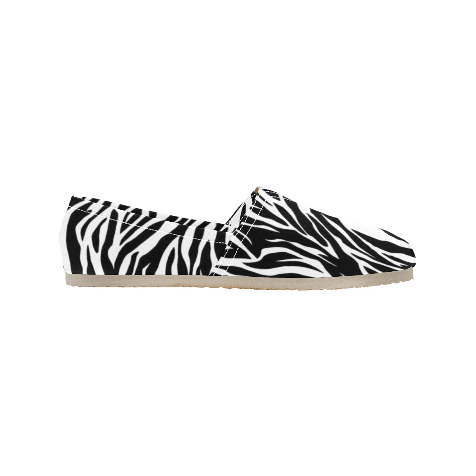 Zebra - Casual Canvas Slip-on Shoes