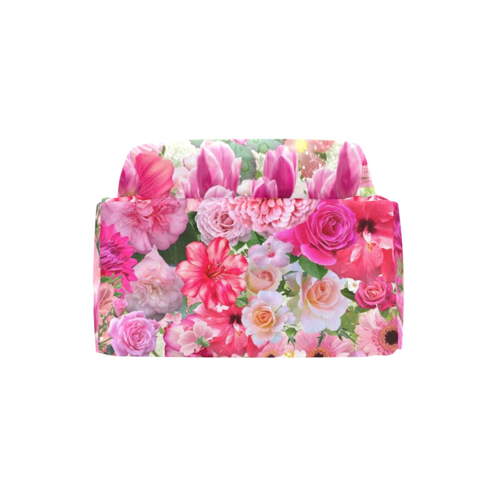 Pink Floral - Travel Backpack