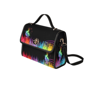 Musical Flames - Waterproof Canvas Handbag