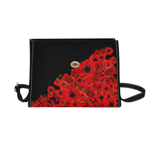 Poppies - Waterproof Canvas Handbag