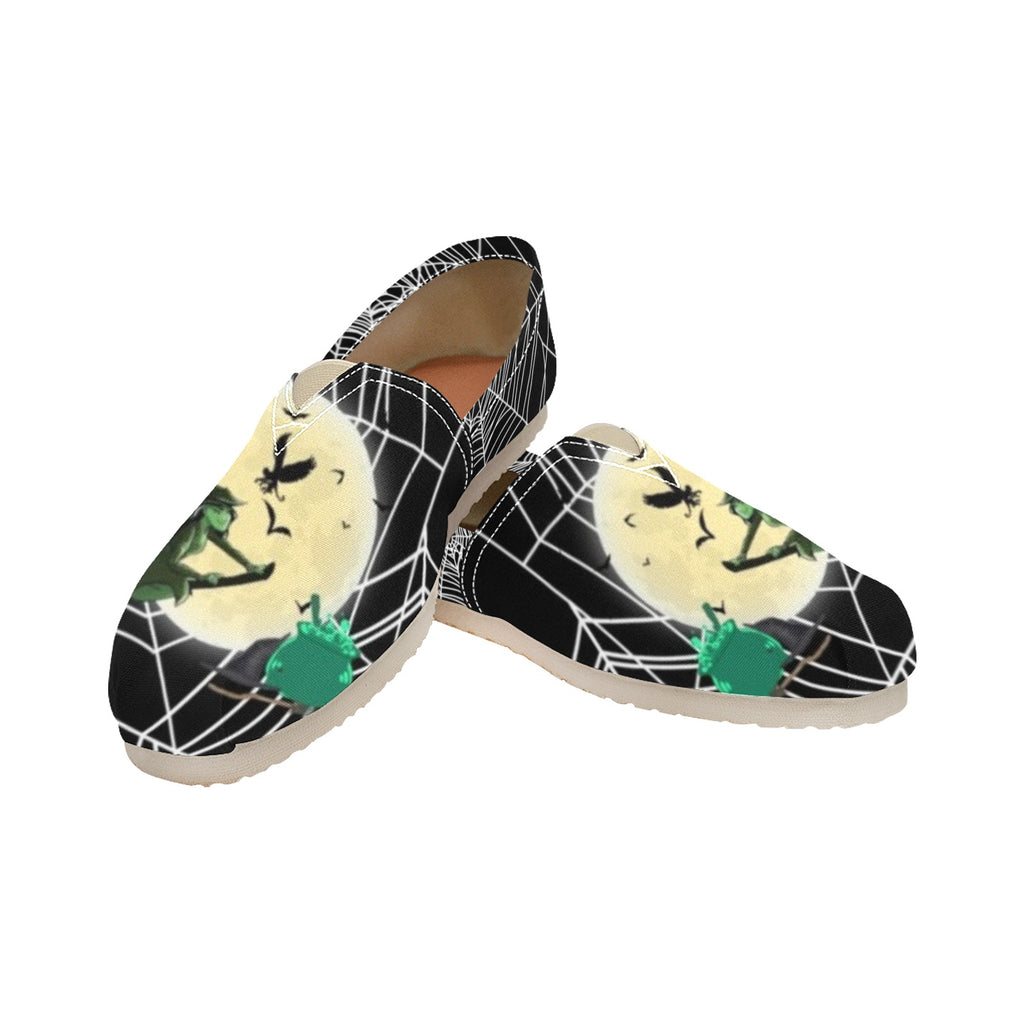 Wicked Witch - Casual Canvas Slip-on Shoes