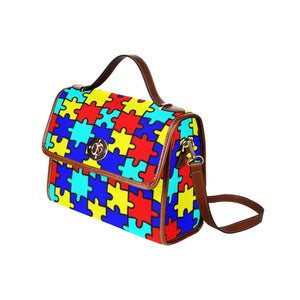 Jigsaw Puzzle - Waterproof Canvas Handbag