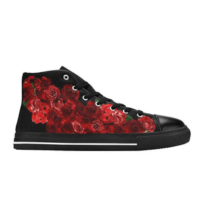 Roses Red - High Top Shoes