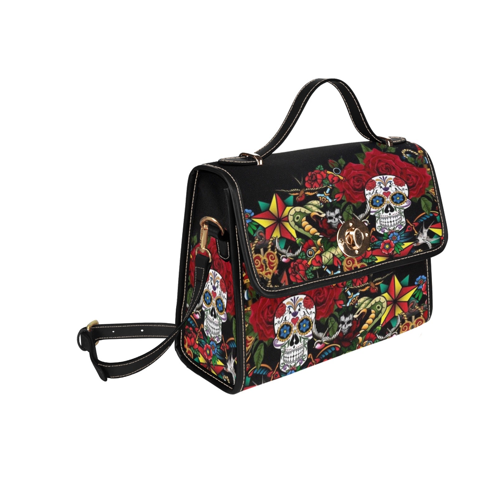Tattoo - Waterproof Canvas Handbag